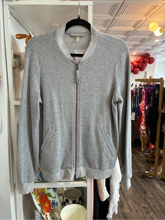 Eileen Fisher Jackets & Blazers - Eileen Fisher Light Gray Women's Zip Jacket